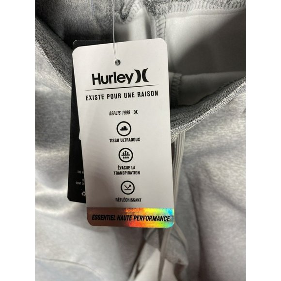 Hurley Exist Poly Fleece Slim Fit Jogger Size XL Ligth Gray - Picture 7 of 8